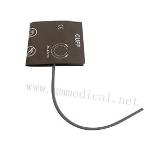 Reusable বড় প্রাপ্তবয়স্ক একক টিউব রক্তচাপ কড়া, 34-43cm