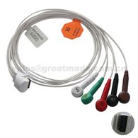 Mortara H3 Holter 5-লিড Leadwires সঙ্গে ব্যবহার করুন
