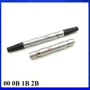 এফজিজি পিএইচজি সংযোগকারী 00 0 বি 1 বি 2 বি সিরিজটি পুশ-পুল স্ব-লকিং পুরুষ স্ট্রেইট প্লাগ / মহিলা সকেট