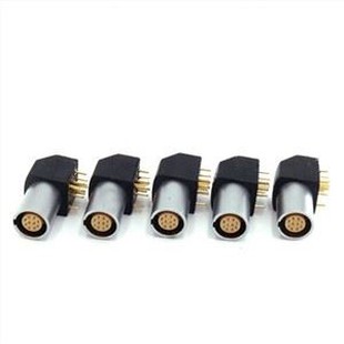 পুশ পুল সেলফ-লকিং এভিয়েশন প্লাগ নাট ফিক্সড কানেক্টর EPG 0B 1B সিরিজ এলবো সকেট কানেক্টর