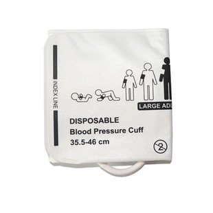নিষ্পত্তিযোগ্য বড় প্রাপ্তবয়স্ক দীর্ঘ NIBP কাফ